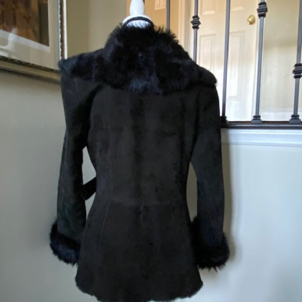 Lamb Real Shearling Jacket - Picture 3 of 7